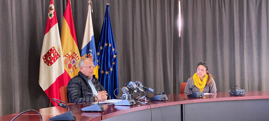 la gomera Casimiro Curbelo y Beatriz Santos servicio a domicilio 2020