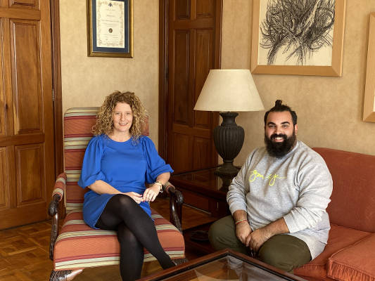 la palma Raquel Díaz y Jesús Gutiérrez 2020