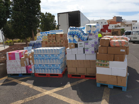 granadilla_alimentos_personas_vulnerables_2020 Granadilla distribuye alimentos entre las asociaciones y las ONG