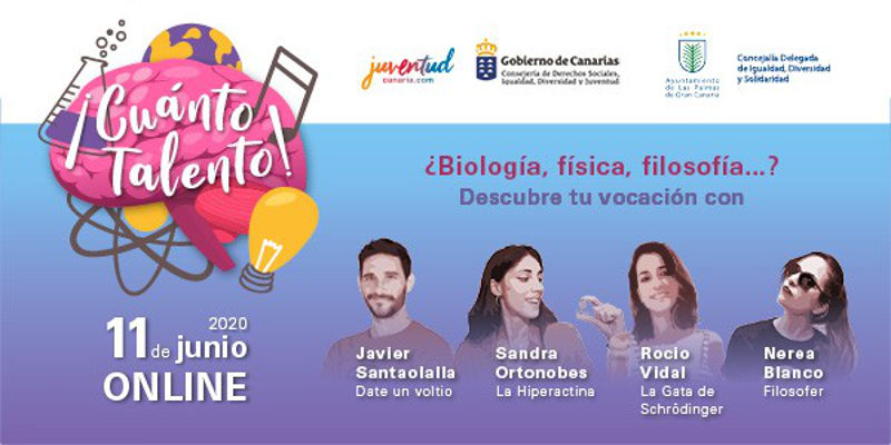 gobcan_juventud_cuanto_talento_2020 Participa en Cuanto Talento, proyecto divulgativo para los jóvenes