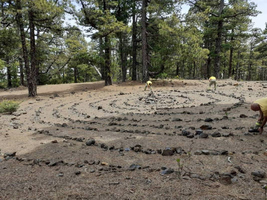 lapalma retirada de piedras espirales 2020