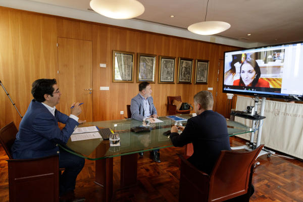 tenerife_reunion_ministra_2020 Tenerife debate con la ministra la estrategia turística de la isla