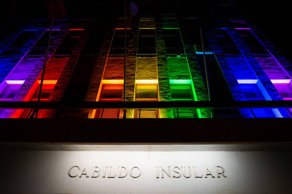 La_Palma_Bandera_LGTBI_2020 Los colores del arcoíris se extienden por primera vez por toda la Isla
