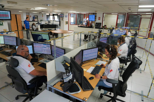 gobcan_suc_sala_operativa_2020 El SUC recuerda la importancia de actuar ante una insolación