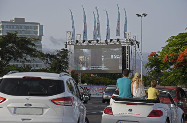 sc_tenerife_fotocines_2020 Programan seis funciones de autocine en el Parque Marítimo