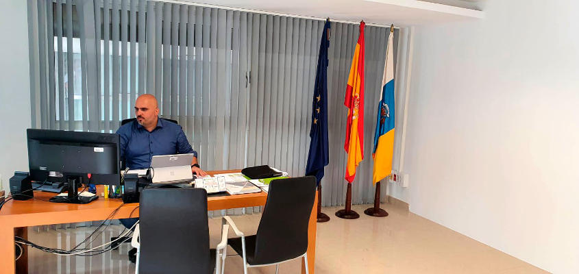 gobcan_Gesplan_Agoney_Piñero_2020 Gesplan se acredita como medio propio de otros seis ayuntamientos