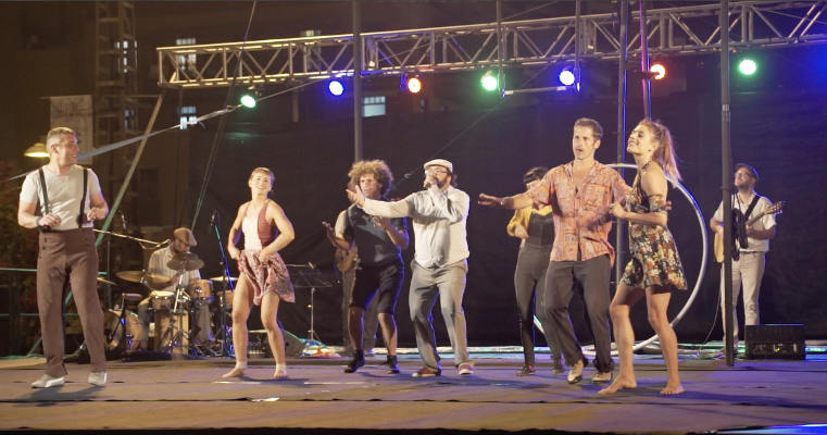 Puerto_Cruz_mueca_2020 Mueca 2020 asegura risas, acrobacias y cultura segura en su inauguración