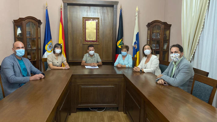 fuencaliente_Firma_Convenio_ULL_2020 Formalizan el convenio del proyecto de investigación de los océanos