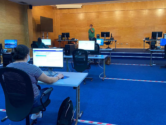 gcanaria_rastreadores_infecar_2020 Los rastreadores Covid hicieron hoy en Infecar las pruebas técnicas