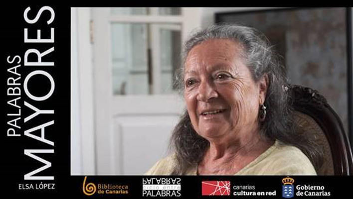 gobcan_Elsa_López_Palabras_Mayores_2020 La serie Palabras mayores lanza su tercer capítulo, dedicado a Elsa López