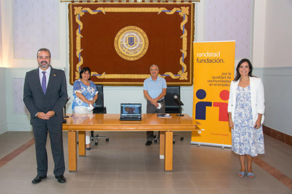 ulpgc_randstad_colaboracion_empleo_estudiantes_discapacidad_2020 Acuerdo de colaboración de integración a estudiantes con discapacidadA