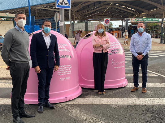 telde_reciclaje_lucha_cancer_mama_2020 Suman fuerzas para aunar reciclaje y lucha contra el Cáncer de Mama