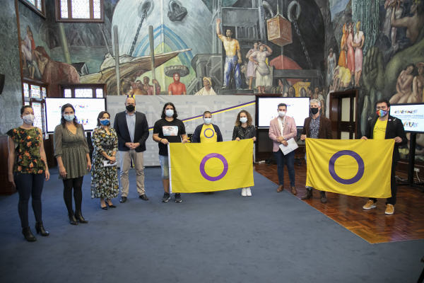 tenerifeIntersex_manifiesto_2020 La lectura del manifiesto por la visibilidad intersex acogida en el Cabildo