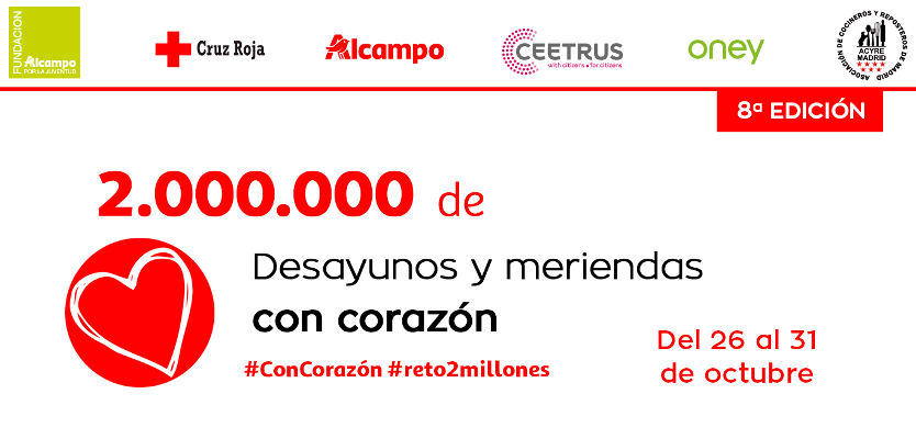 tenerife_alcampo_desayunos_con_corazón_2020 Desayunos y meriendas para niñas y niños atendidos por Cruz Roja