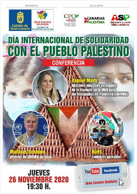 gcanaria_Día_Internacional_Solidaridad_con_el_Pueblo_Palestino_2020 Día I. de Solidaridad con Pueblo Palestino con una conferencia