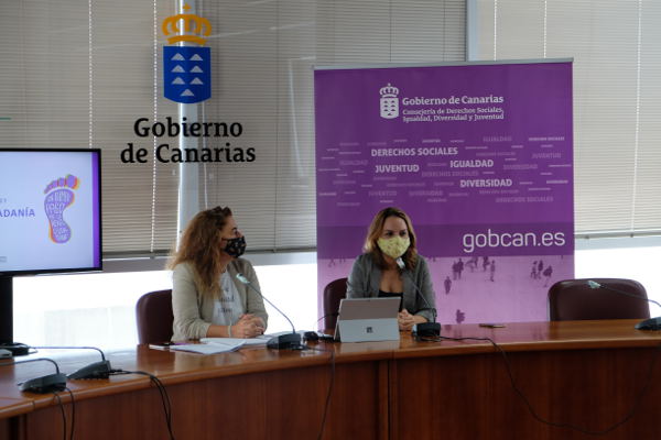 gobcan_Noemí_Santana_Gemma_Martínez_ley_Renta_ciudadanía_2020 Anteproyecto de ley de renta de ciudadanía de Canarias