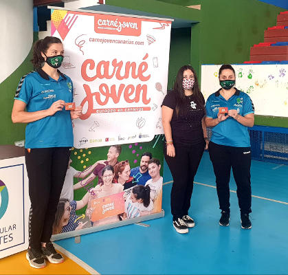 gobcan_Presentacion_Carne_Joven_2020 El Carné Joven Europeo visibiliza los valores del deporte femenino