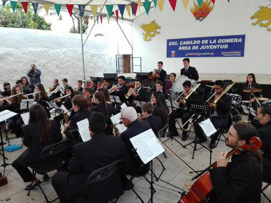 la_gomera_cooperacion_asociaciones_musicales_2020 Las asociaciones musicales y el Cabildo intensifican la cooperación