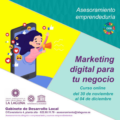 la_laguna_Cartel_curso_emprendedores_2020 Marketing digital para apoyar a la emprendeduría con formación gratuita