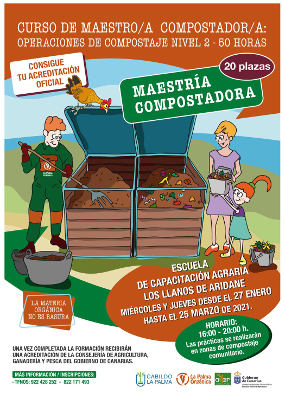 la_palma_formacion_Compostaje_2021 Curso de Maestría en Compostaje para gestión de residuos