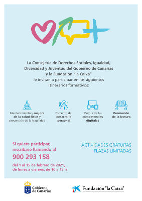 GOBCAN_Cursos_Mayores_2021 Impulsan talleres virtuales para las personas mayores