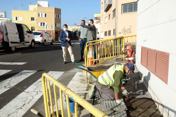 sc_tenerife_rebajes_accesibles_suroeste_2021 Itinerario accesible desde Tíncer hasta la avenida de Los Majuelos y el huerto urbano