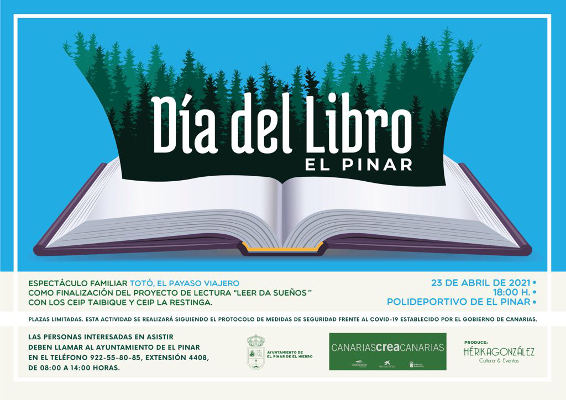 ElPinar_Día_del_Libro_2021 El espectáculo de Totó el payaso para celebrar el Día del Libro