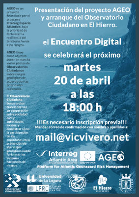 elhierro_plataforma_ciencia_2021 Observatorio Ciudadano del proyecto europeo AGEO