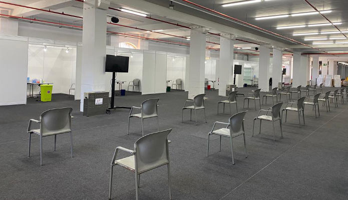 gcanaria_infecar_VACUNACIÓN_MASIVA_2021 Infecar se prepara para ser un centro masivo de vacunación