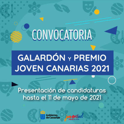 gobcan_premios_juventud_2021 Galardón y Premios Joven Canarias 2021, se abren las candidaturas