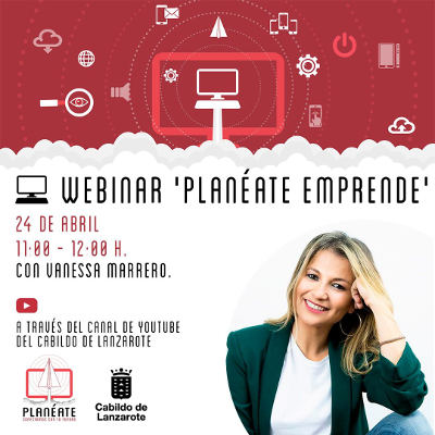 lanzarote_Webinar_Planéate_2021 Planéate Emprende, webinar del Cabildo Lanzarote en su canal youtube