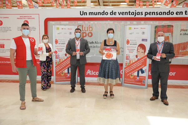 Alcampo la laguna recaudación desayunos y meriendas ConCorazón 2021