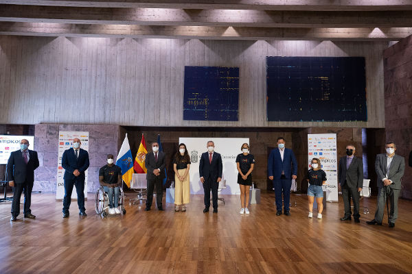 gobcan_paralimpicos_2021 Presentados los seis deportistas de Canarias preseleccionados para Tokio
