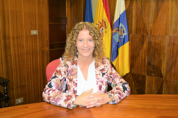 lapalma_Raquel_Díaz_consjera_empleo_2021 Apoyo a la Inserción La Palma Si III, concluye con un alto porcentaje