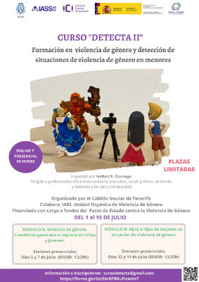 tenerife_curso_prevencion_violencia_2021 Curso para facilitar la detección de violencia de género en menores