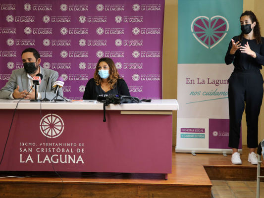 lalaguna_Presentación_mochilas_sensitivas_Ascanio_Díaz_Funcasor_2021 La programación sonora se acerca a las personas ciegas y sordociegas