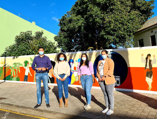 barlovento_mural_cultura_2021 Se inaugura mural dedicado a la historia y cultura del municipio