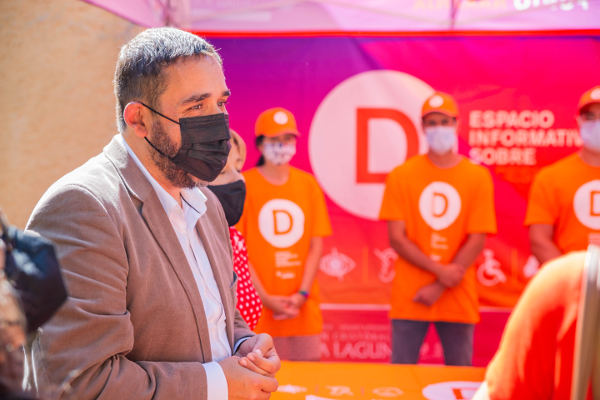 Rubens_Ascanio_Punto_Naranja_Discapacidad_2021 La Laguna Inclusiva se presenta como ejemplo de buenas prácticas