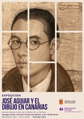 lagomera_Exposición_José_Aguiar_2021 José Aguiar y el dibujo en Canarias exposición en el Cabildo deLa Gomera