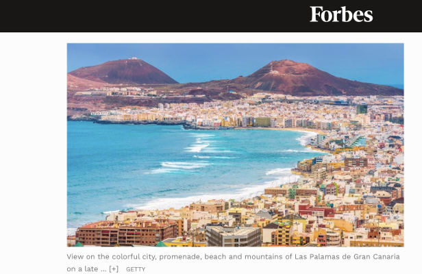 lpgcanaria_forbes_destino_ideal_2021 Forbes recomienda a Las Palmas de Gran Canaria como el destino ideal