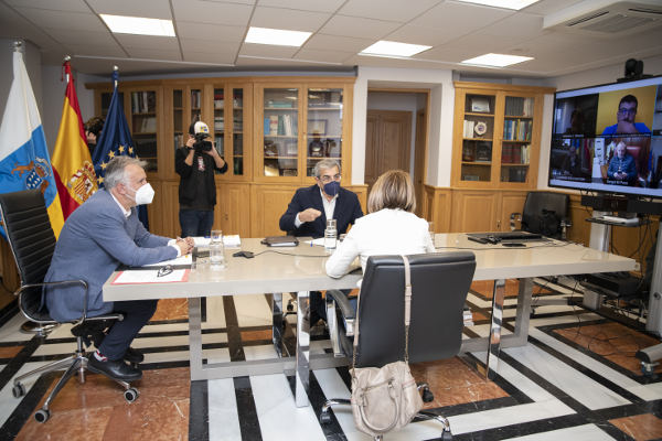 gobcan_avt_comision_mixta_lapalma_2022 232 millones ya entregados en ayudas a La Palma