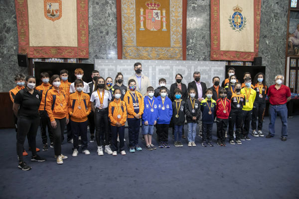 tenerife_rivero_recepción_karate_2022 Concepción Rivero recibe a una treintena de deportistas premiados