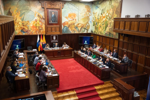 gcanaria_pleno_gobierno_2022 El Centro de Control de Movilidad de Gran Canaria proyecto prioritario