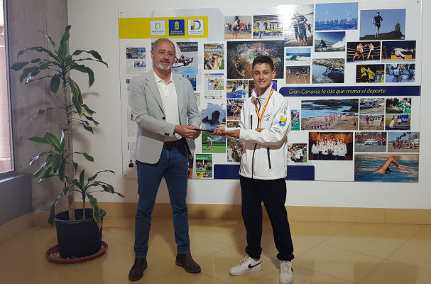 gcanaria_deportes_karate_2022 Gorka Guerra, campeón de España Juvenil de Kárate Kumite