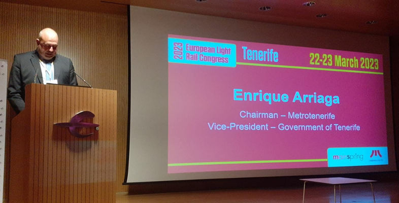 El Congreso Europeo de Tranvías será en Tenerife en 2023