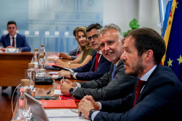 Comisión Mixta para la Reconstrucción de La Palma en Madrid