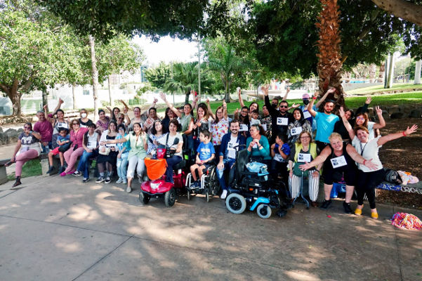 A través de Con-Sentido Santa Cruz apoya a personas con discapacidad
