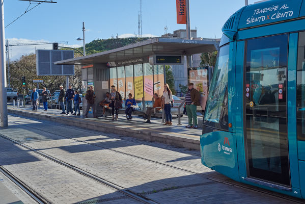 El Tranvía estará operativo todo el fin de semana de Plenilunio Santa Cruz