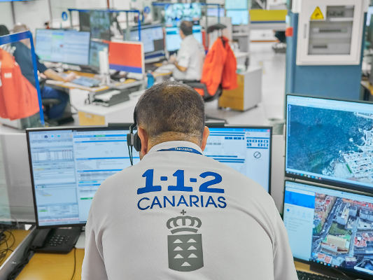 El 1-1-2 Canarias atendió el año pasado a 562.075 personas