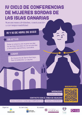 IV Ciclo de Conferencias de Mujeres Sordas de las Islas Canarias